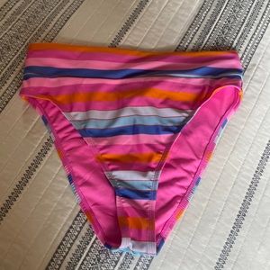 High waisted bikini bottoms